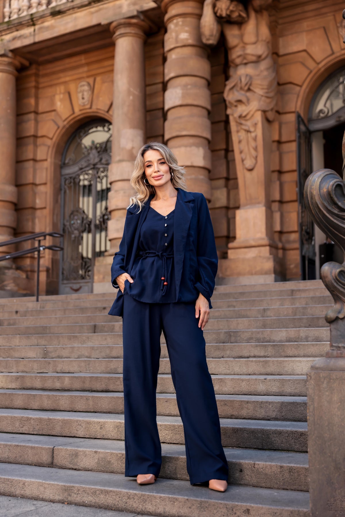 Conjunto Alfaiataria blusa de alça Georgina