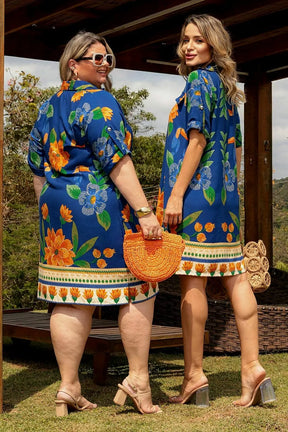 Chemise curta com gola e manga curta Emy