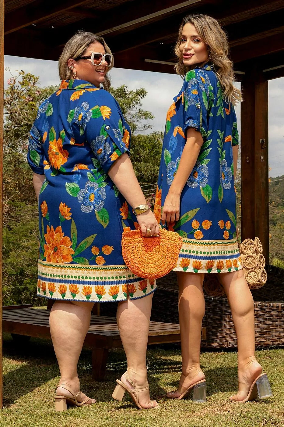 Chemise curta com gola e manga curta Emy