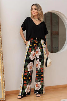 Calça pantalona Clara