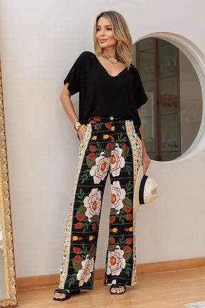 Calça pantalona Clara