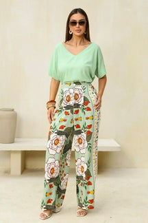 Calça pantalona Clara
