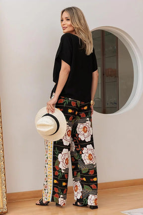 Calça pantalona Clara